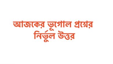 SSC Geography Question Solution 2022 Vugol Dhaka Board & All Correct Ans
