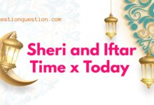 Sheri and Iftar Time x Today