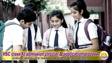 HSC Class-XI Admission Circular 2023-2024 and Online Application Process