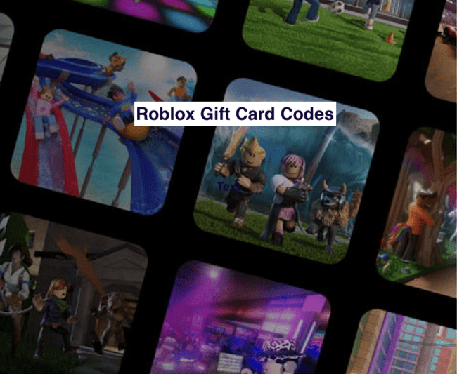 Roblox Gift Card Codes 2022 (December) - Robux Gift Card Codes Free & Unused