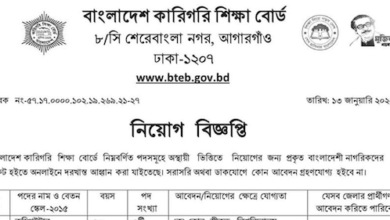 DTE Job Circular 2023 | dtev.teletalk.com.bd Apply Online Directorate of Technical Education Job