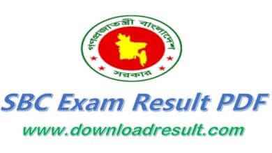 SBC exam result 2023