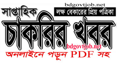 Saptahik Chakrir Khobor Potrika 05 January 2024 with PDF - সাপ্তাহিক চাকরির খবর