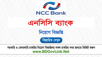 NCC Bank Limited job circular 2024 - www.nccbank.com.bd.