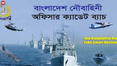 Bangladesh Navy Cadet Officer Job Circular 2024