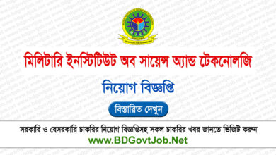 Military Institute of Science and Technology MIST Job Circular 2024