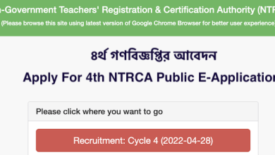 Ngi.teletalk.com.bd Cycle 5 NTRCA Gonobiggopti E-Application Apply 2024
