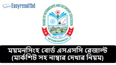 ময়মনসিংহ বোর্ড এসএসসি রেজাল্ট ২০২৪