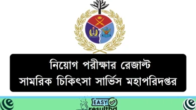 DGMS Exam Result
