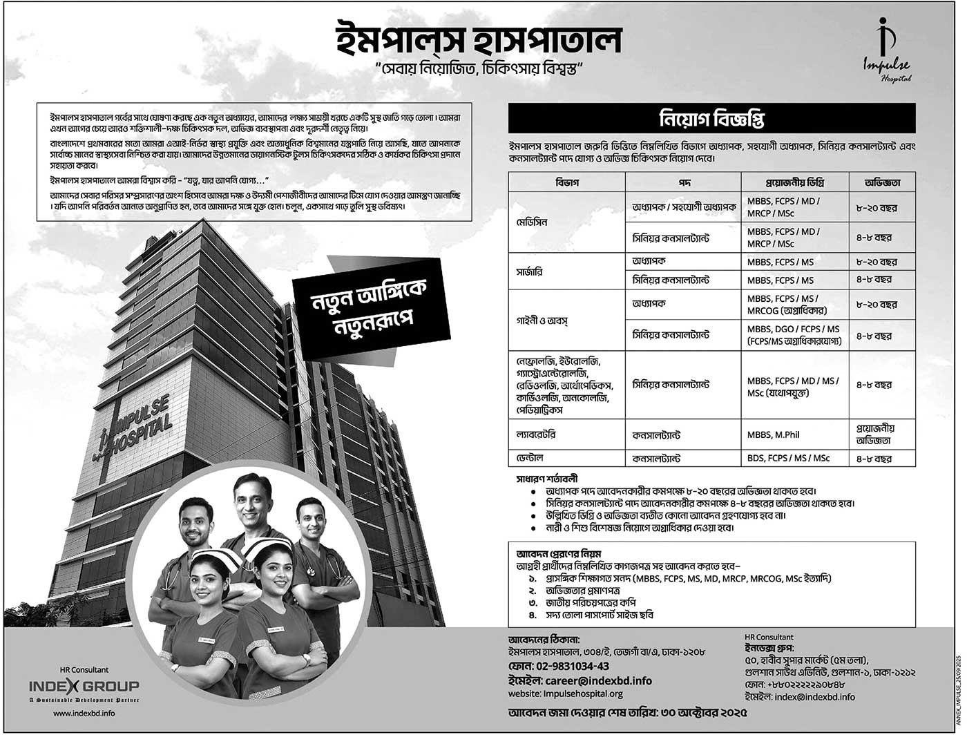 All Medical College and Hospital Job Circular 2025