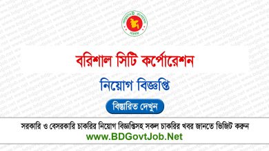 Barishal City Corporation Job Circular 2025