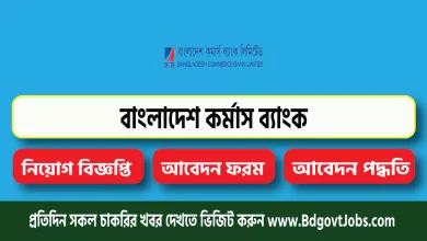 Bangladesh Commerce Bank Ltd Job Circular 2025