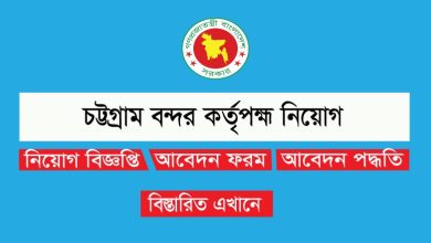 Chittagong Port Authority CPA Job Circular 2025