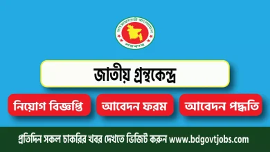 Jatiya Grantha Kendro JGK Job Circular 2025