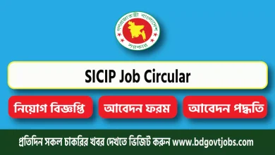 SICIP Job Circular 2025 - Apply Now