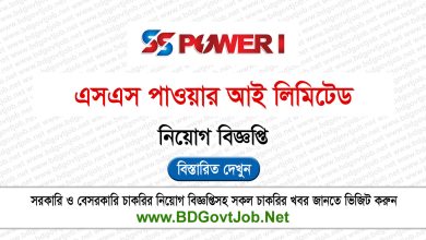 SS Power I Limited Job Circular 2025